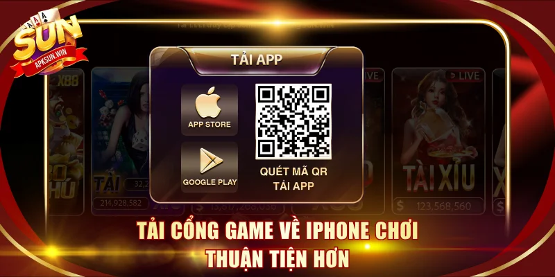 Tải cổng game về iPhone chơi thuận tiện hơn